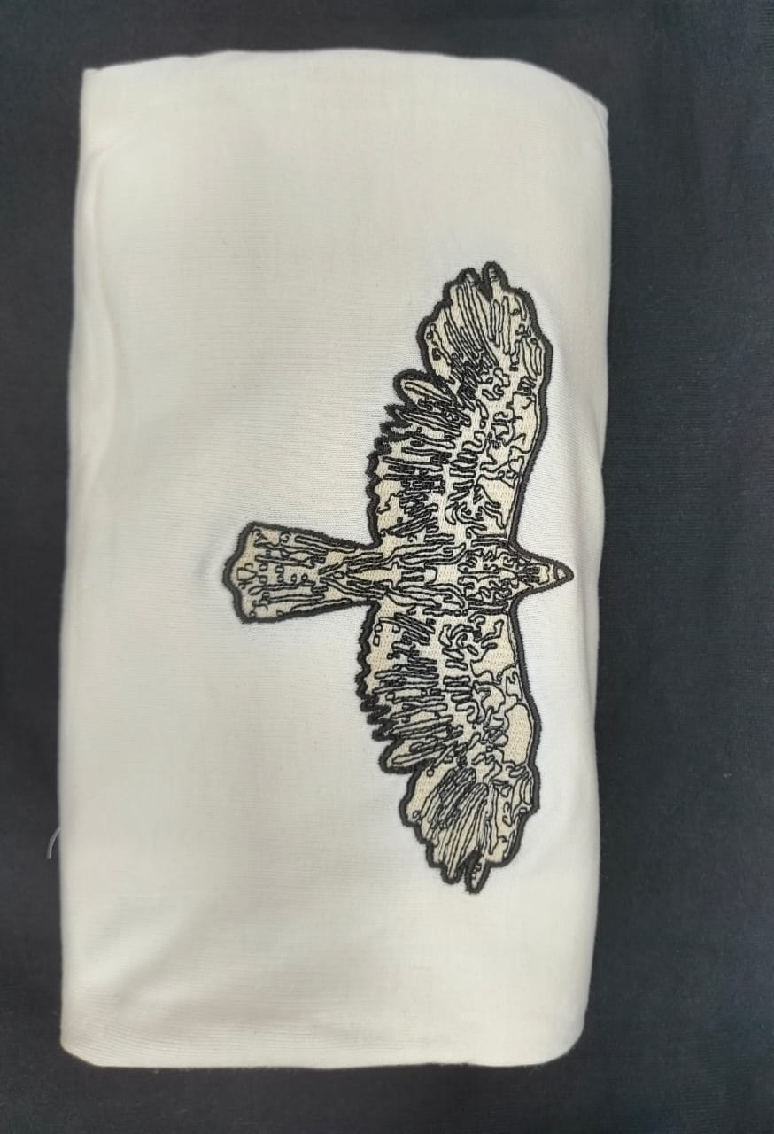 A EAGLE EMBROIDED T-SHIRT