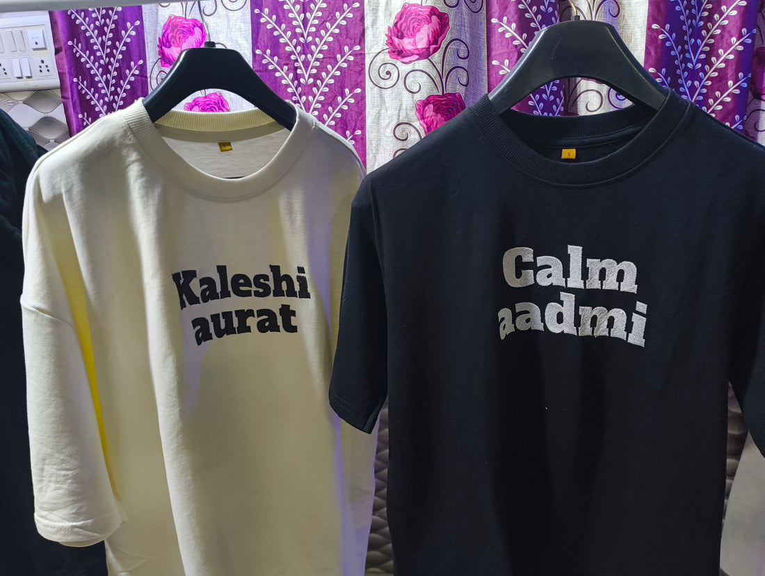 A couple embroidery tees