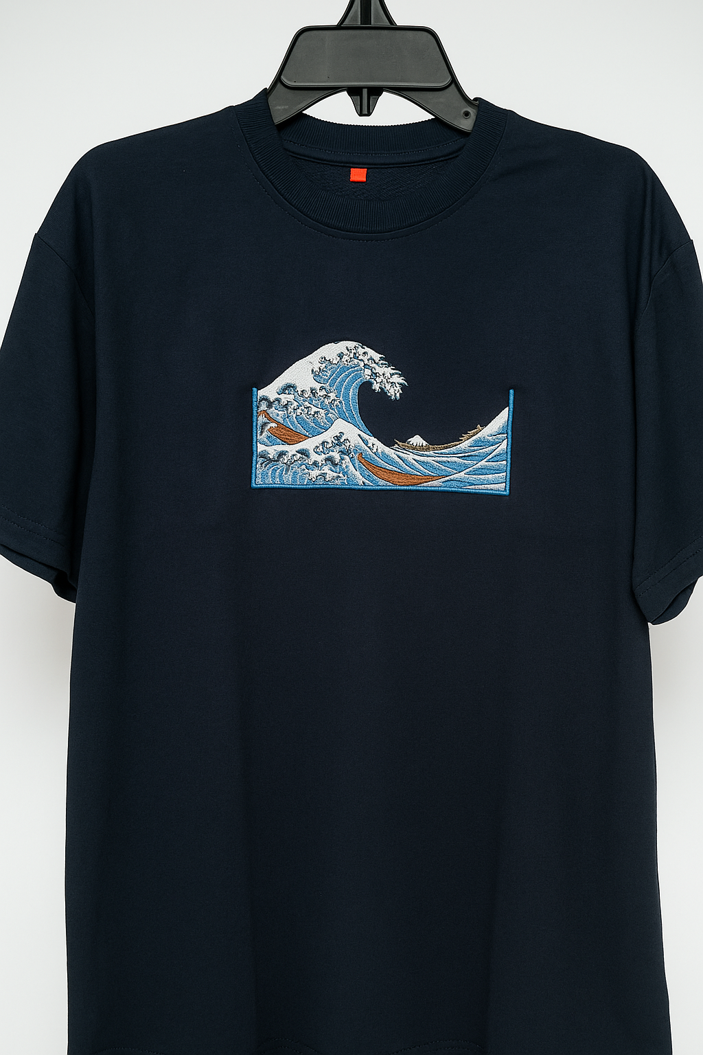 🌊 Ocean vibes stitched to perfection ✨
A wave of art you can wear with pride.