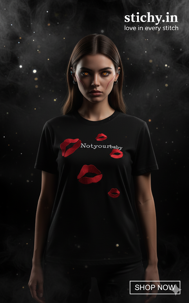 Not your baby, but definitely your vibe ❤️👄 #StichyStyle"