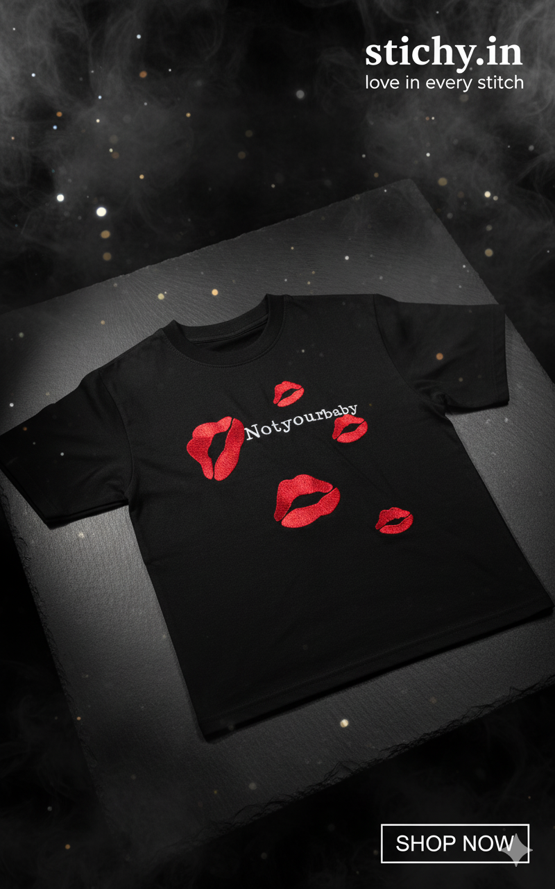 Not your baby, but definitely your vibe ❤️👄 #StichyStyle"